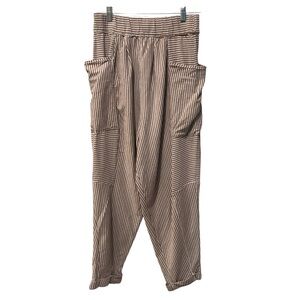 Intimately Free People striped harem pants size medium